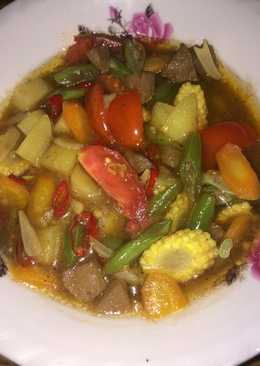 Tumis sayur saus tiram