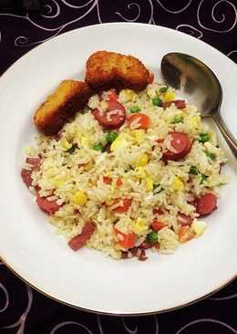 Nasi Goreng a.k.a Fried Rice Vegetable Simple