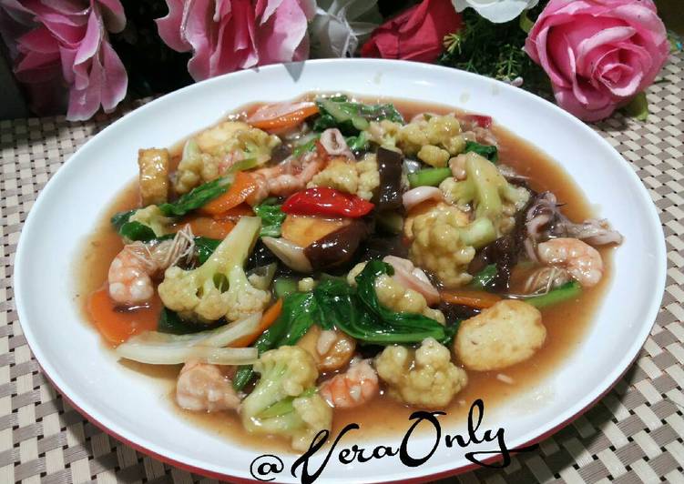 Resep Cap Cay Seafood Oriental Oleh Vera Yonathan