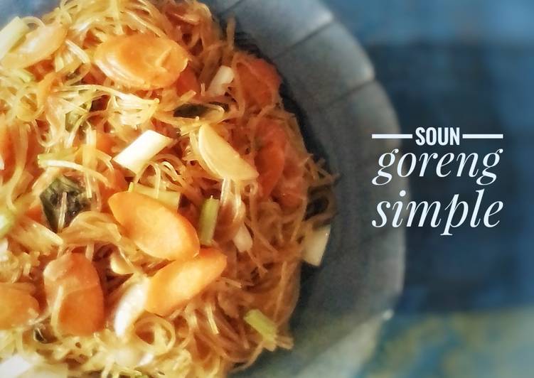 gambar untuk resep makanan Soun Goreng Simple