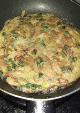 Omelet udang