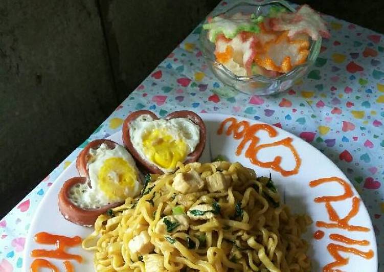 resep makanan Mie Goreng Ultah (Mr. Juli Nsh B'day??)