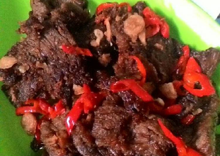 resep makanan Gepuk goreng ala mamah