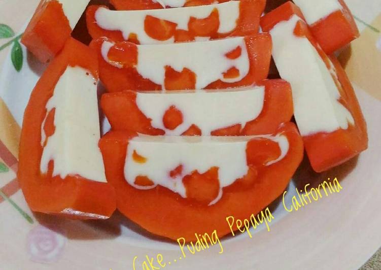 Resep Puding Pepaya