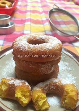 Donat labu kuning(waluh).. irit tanpa telur n empyuuk