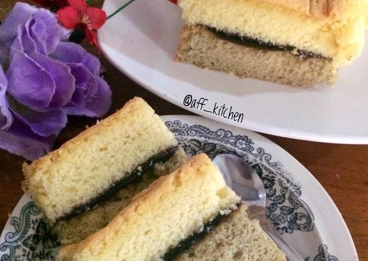 Resep Lapis ekonomis vanilla greentea Kiriman dari ayu_kitchen5