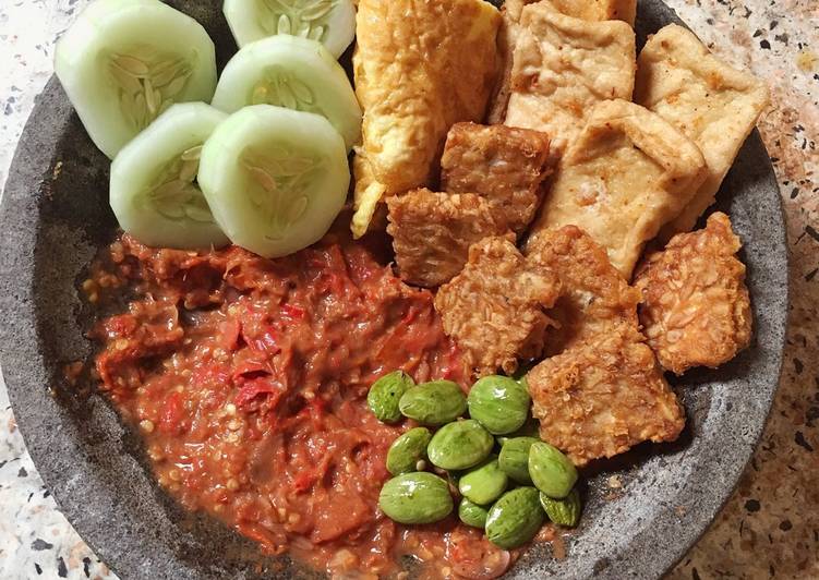 gambar untuk cara membuat Sambal terasi goreng