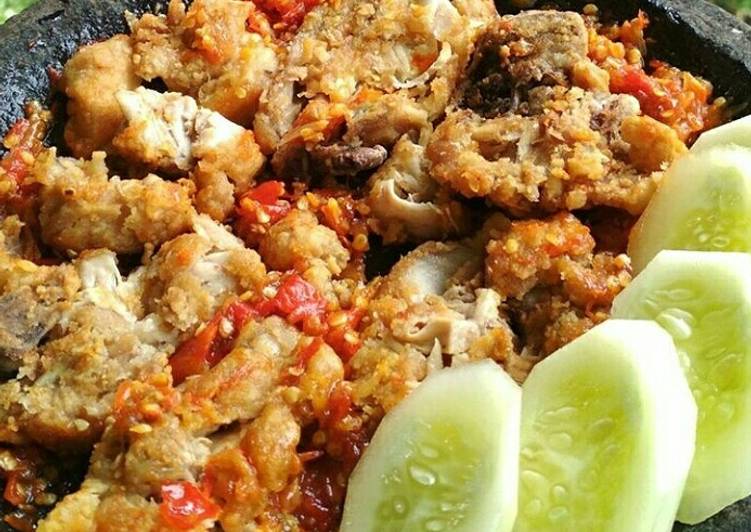 Resep Ayam Geprek Oleh Bubu Rara