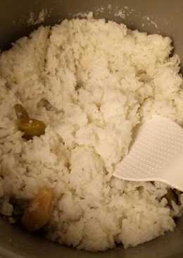 Nasi uduk rice cooker