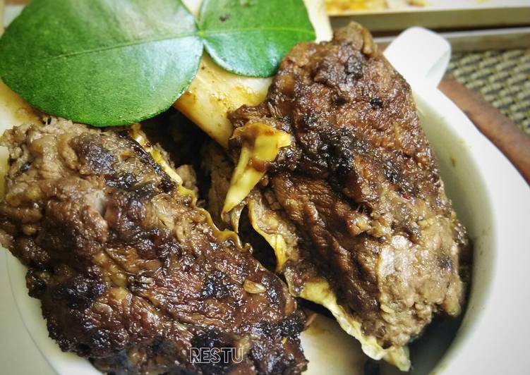 Resep Rawon Iga Bakar - Rachma Esty Utami