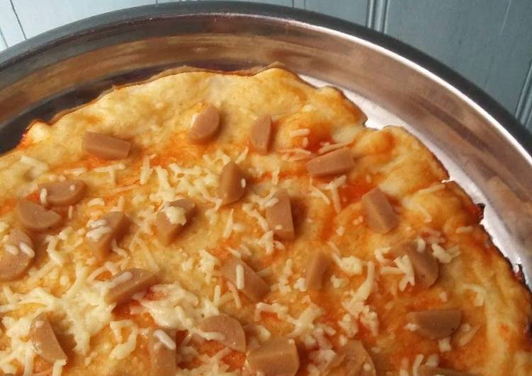 resep masakan Pizza Thin Crust Enak