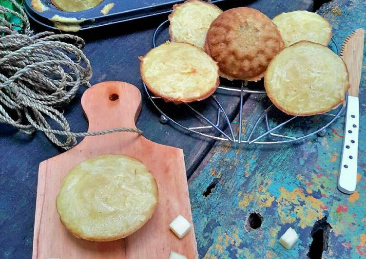 resep makanan Muffin Keju Cheddar Simple