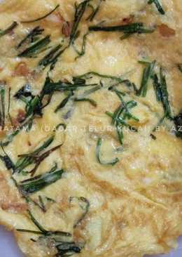 Niratama /telur dadar kucai ala jepang