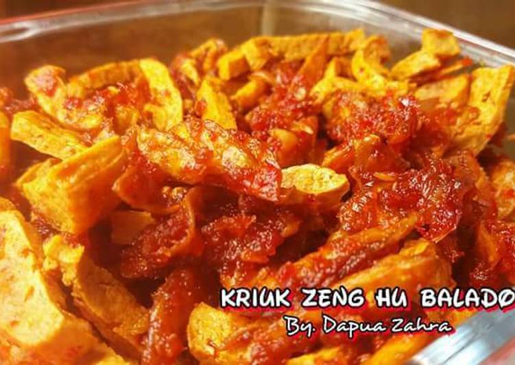 Resep ??Kriuk Zeng Hu Balado?? Alias Zengkol Tahu ?????? By rini
mardanoes