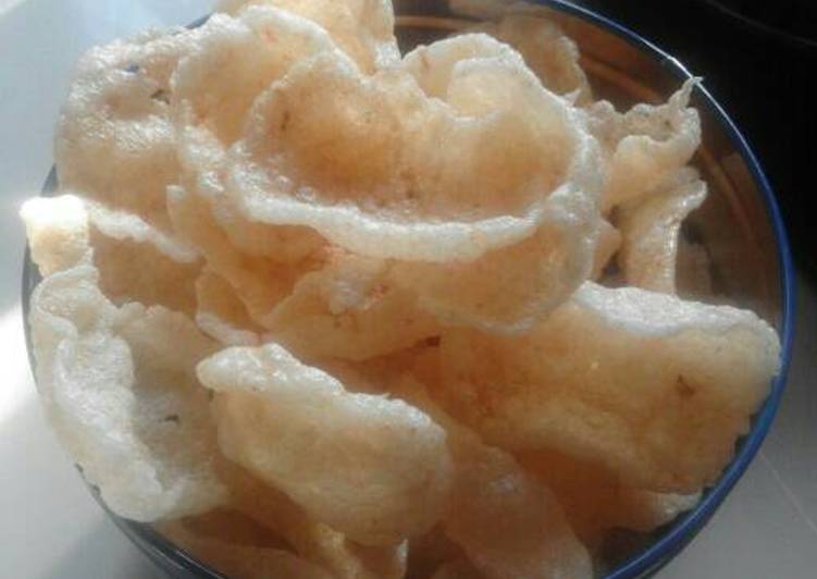 gambar untuk cara membuat Krupuk nasi