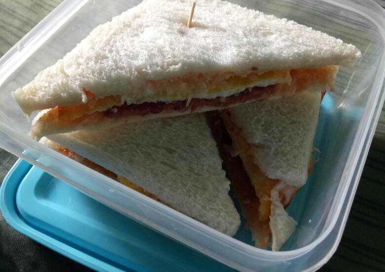 resep Sandwich #alakadarnya