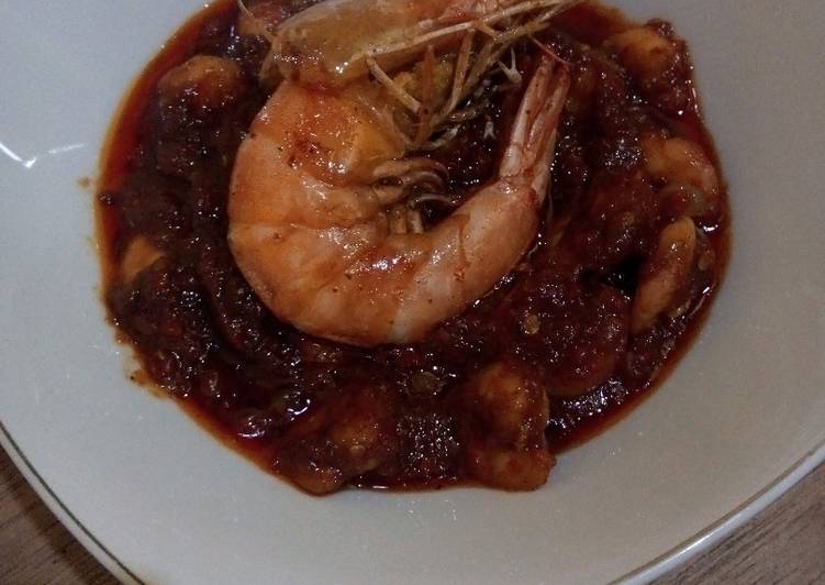 gambar untuk cara membuat Balado udang