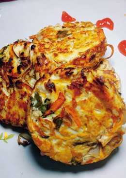 Omlete tahu sayuran#BikinRamadanBerkesan