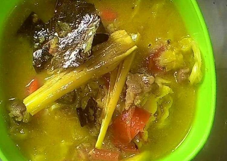 resep lengkap untuk Tongseng sapi