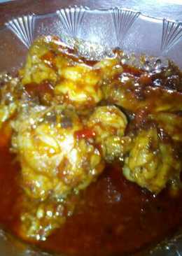 Balado Ayam dan Udang