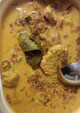 Gulai ayam mix tempe