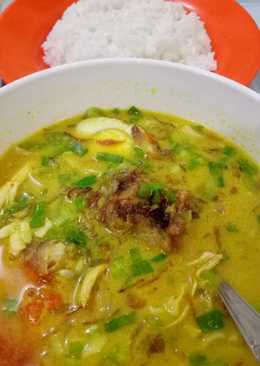 Soto ayam sederhana