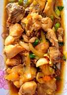 Ayam goreng mentega simpel