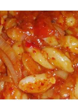 Tteokbokki Pedas (Kue Beras Korea)