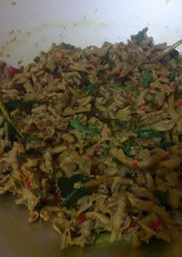 Usus Ayam Masak Pedas