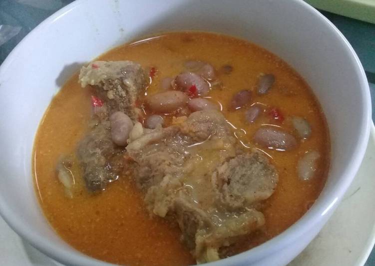 gambar untuk resep makanan Gulai Iga & Kacang Merah..????