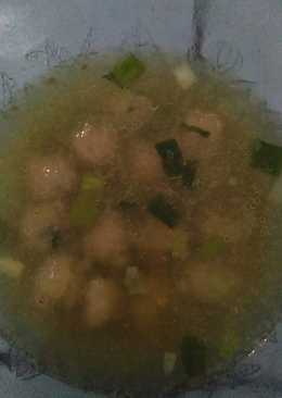 Cilok kuah goang isi gajih