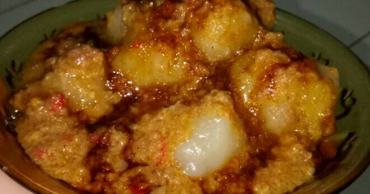 147 resep  cilok isi  telur  rebus enak dan sederhana Cookpad