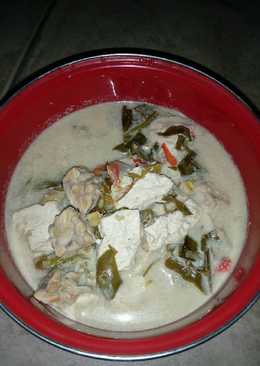 Lodeh daun blinjo campur tempe bosok simple ala miss anie
