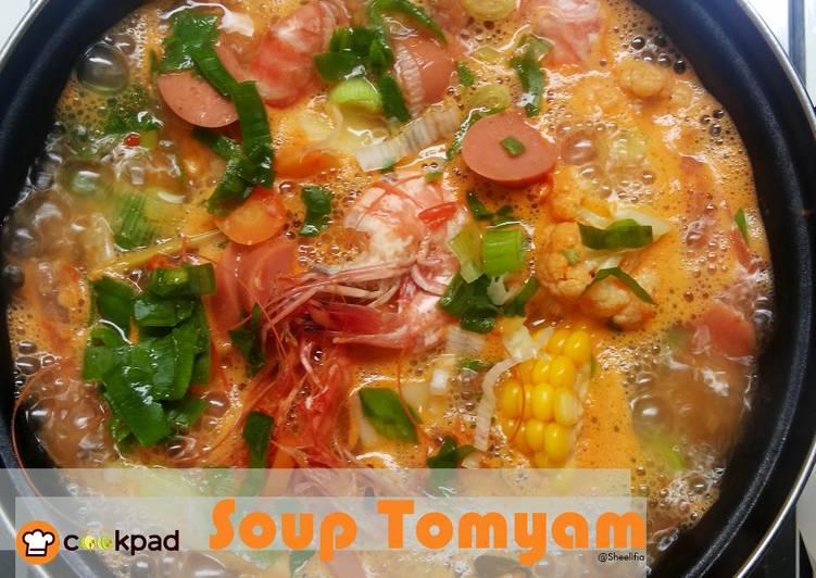 gambar untuk cara membuat Soup Tom Yam