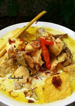 Opor Ayam Tahu Tempe