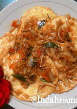 Telur Ceplok Bumbu Pedas