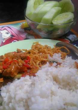 Tumis Mercon Hati dan Koyor Super Pedas