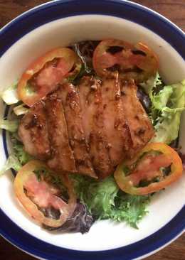 Pan-fried Tuna Salad