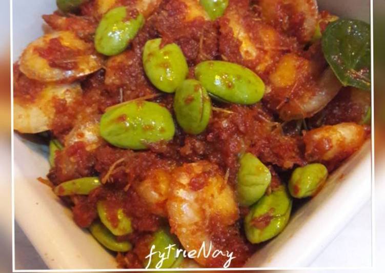 resep Sambel Pete Udang