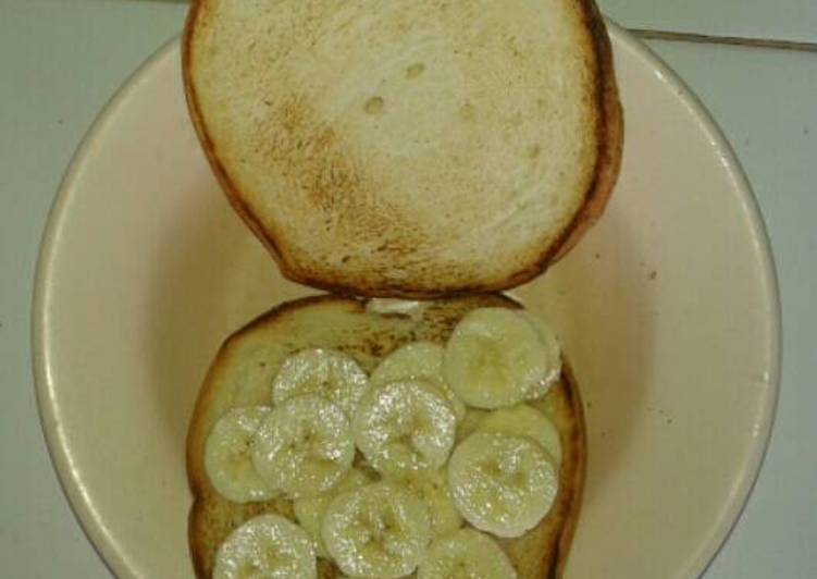gambar untuk cara membuat Sandwich pisang