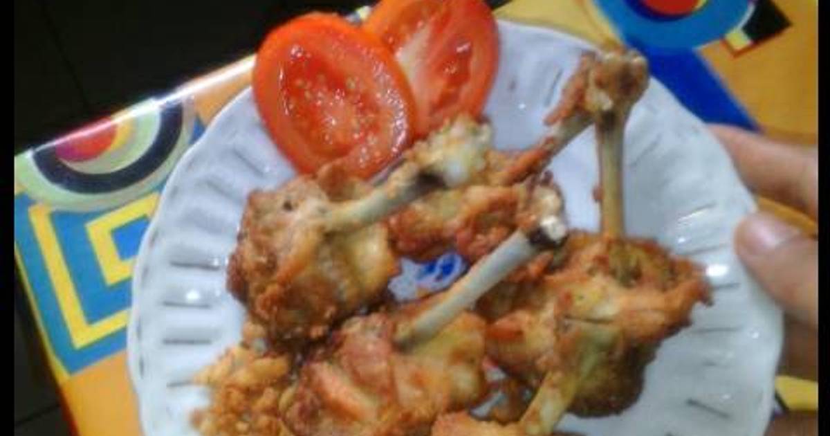 Resep Ayam Pentul Goreng (Ala Mbok Berek) ala Tata Fada