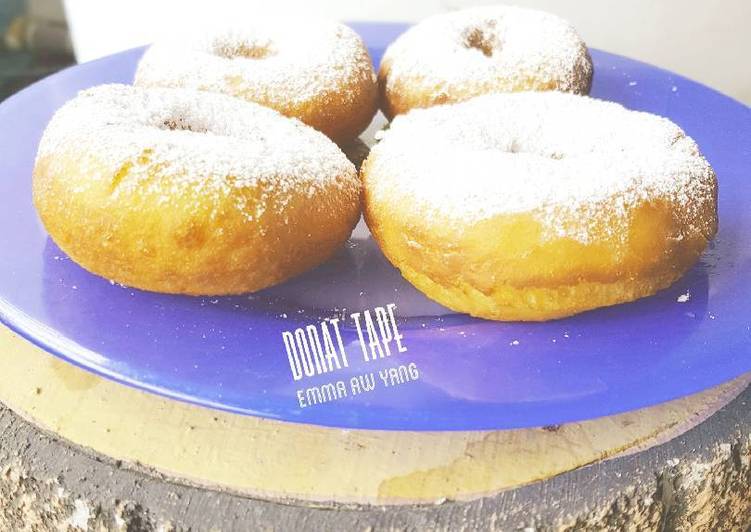 resep makanan Donut tape empuk