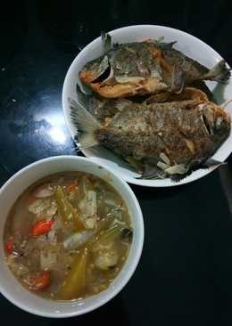 Tumis bawal asam manis