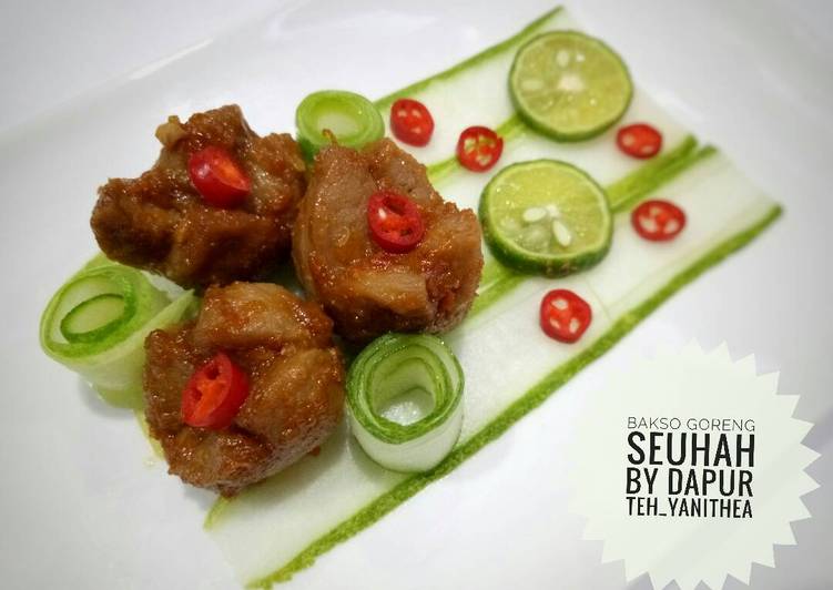 Resep Bakso Goreng Seuhah (pr_recookolahanbakso) - Teh Yanithea