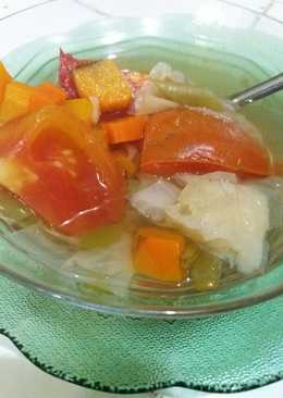 Sop Sayur Rumahan (Masak menggunakan Ricecooker)