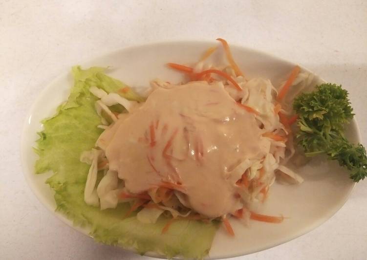 Salad sayur ala Hokben
