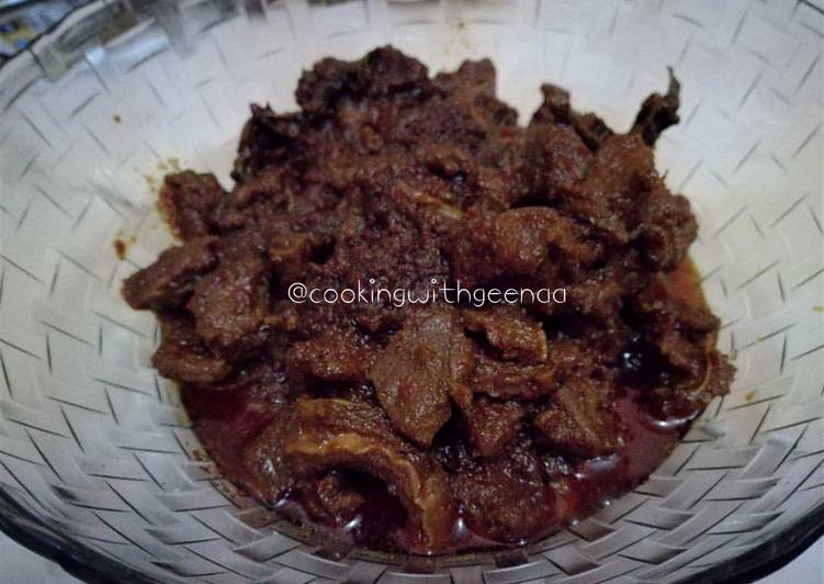 resep lengkap untuk Daging sapi kalio