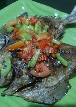 Ikan bawal dan dabu-dabu