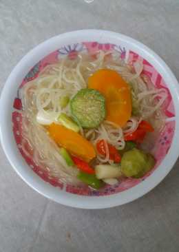 Sayur bening ketimun air