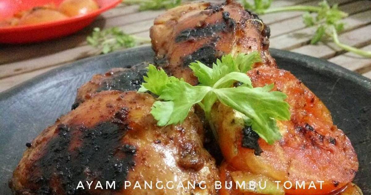  Resep Ayam Panggang Bumbu Tomat GM Diet Day 5 oleh Dice 